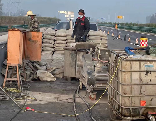 乌兰察布高速公路高压注浆